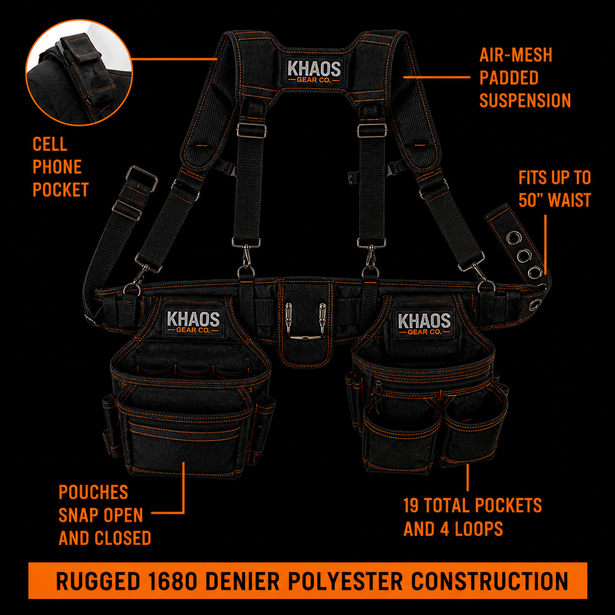 Khaos Tools Belts